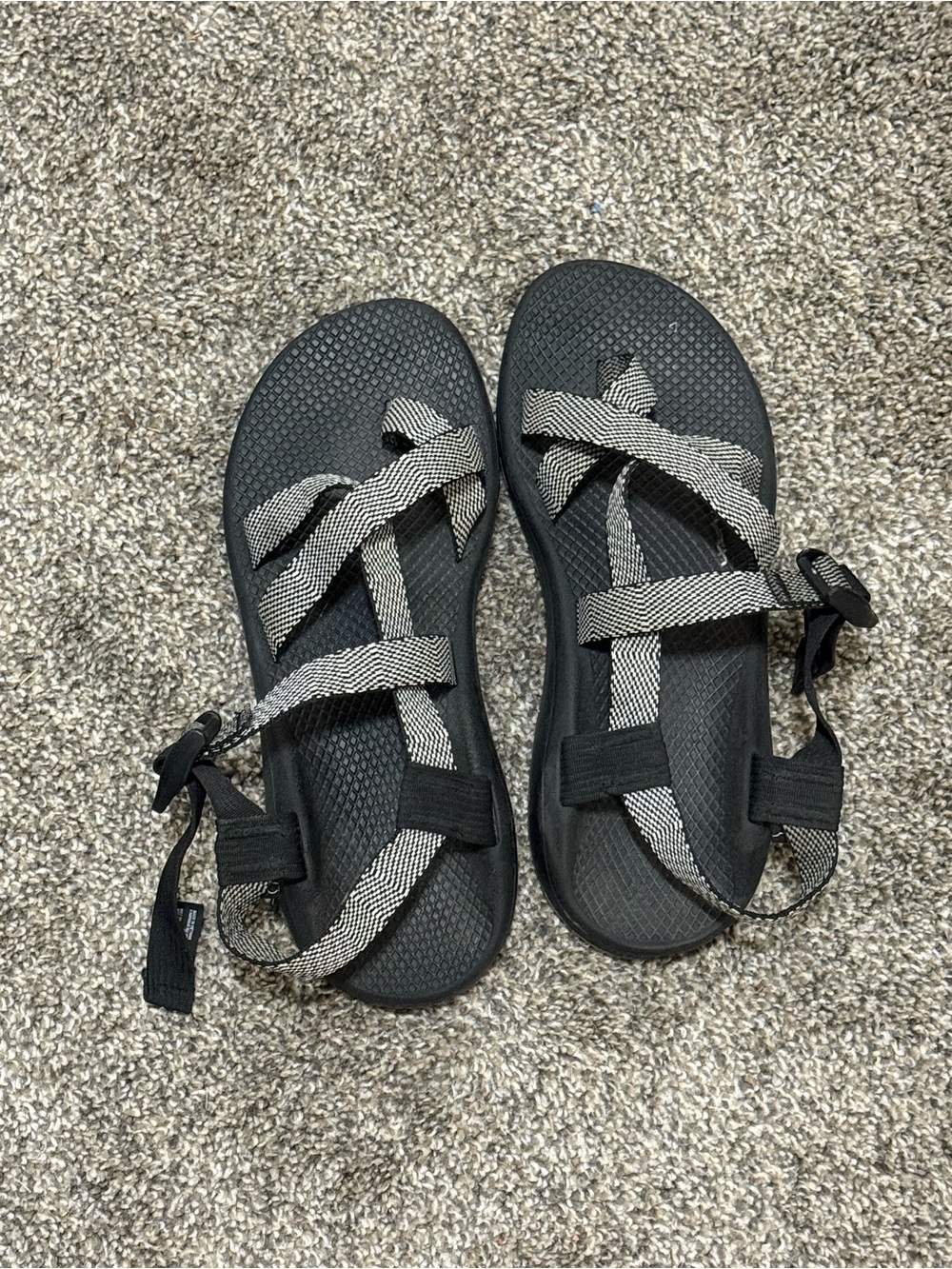 Women’s Black and Gray Chaco Sandals